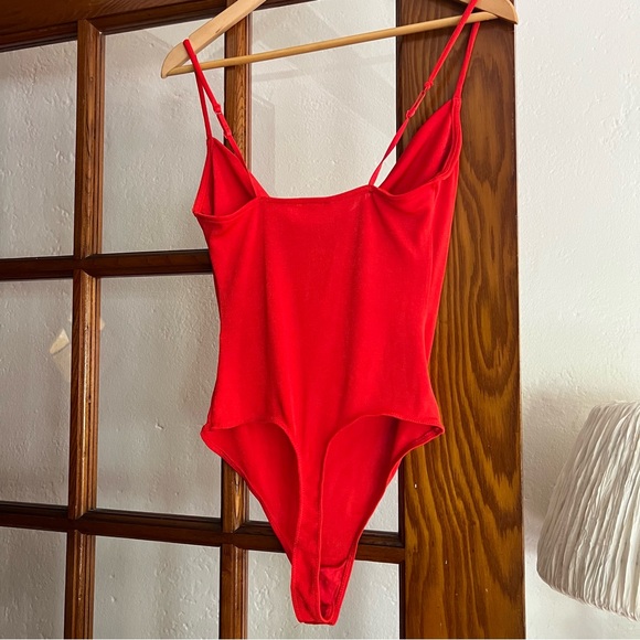 Free people red bodysuit - Picture 2 of 3